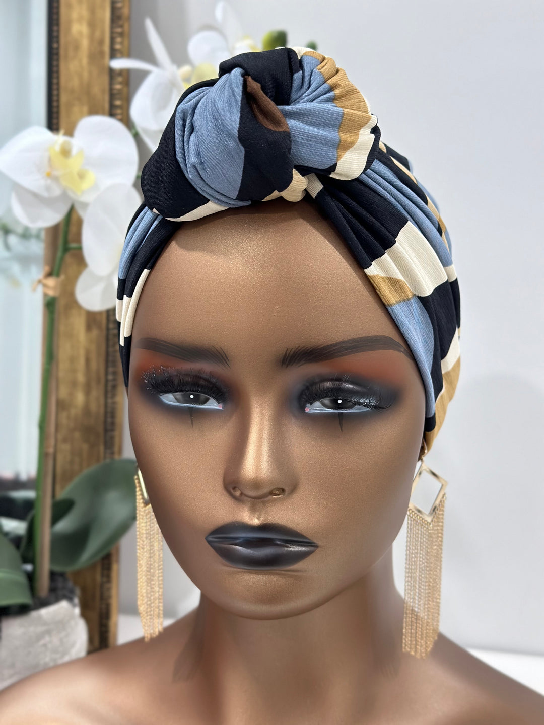 Alina Pretied Knotted Turban