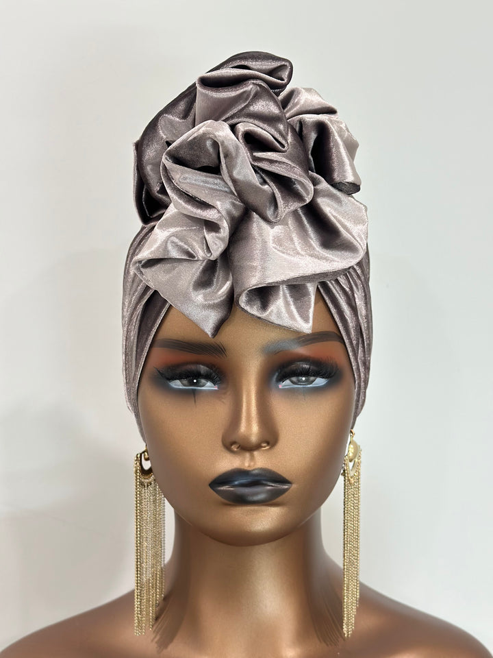Demi Velvet Ruffle Turban