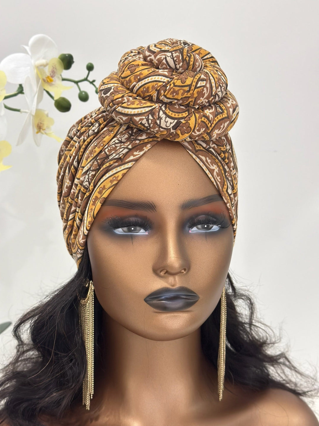 Ashlyn Pre - Tied Turban - Mudvii