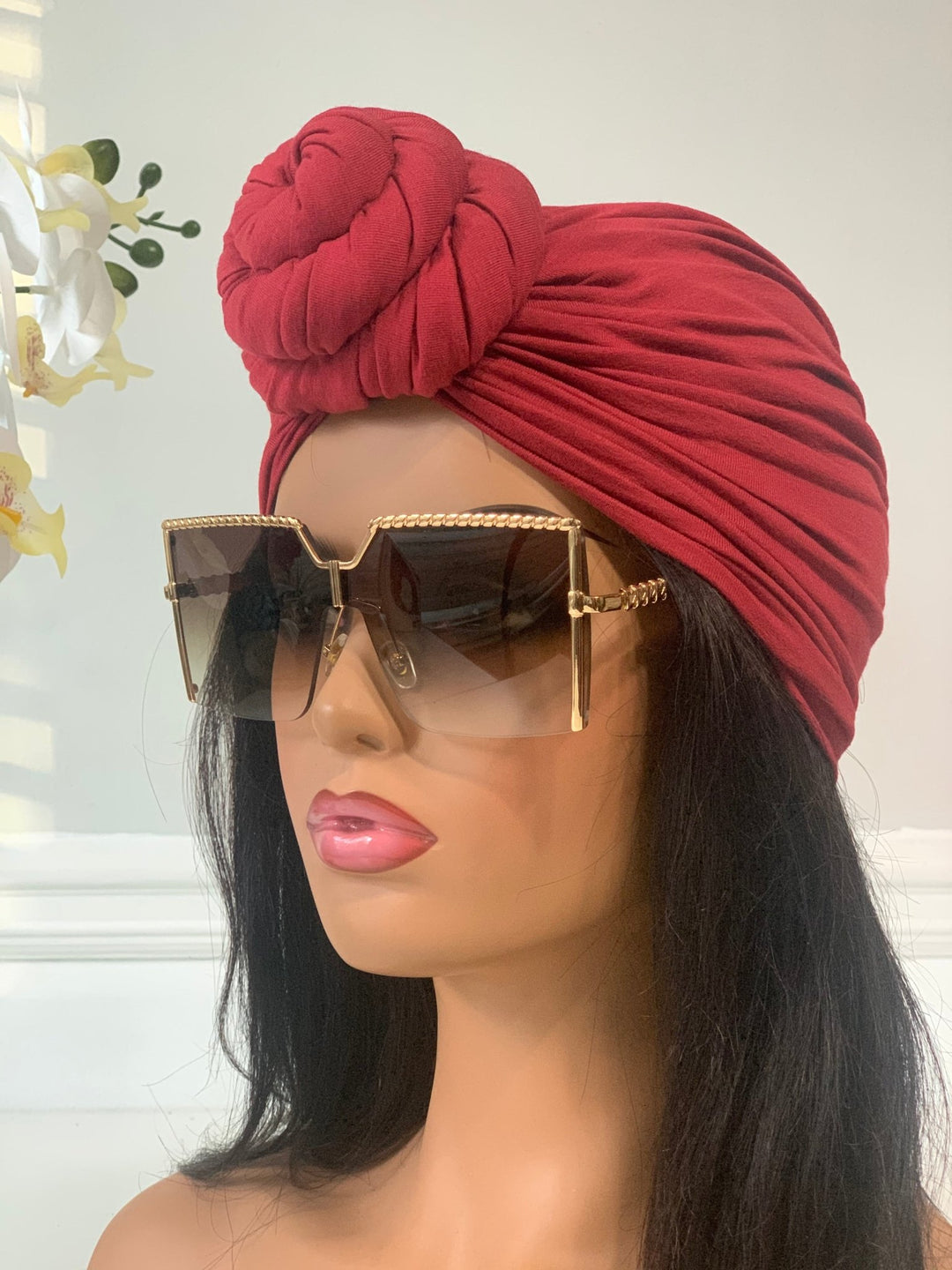 Bun Style Pre-Tied Turban - Mudvii