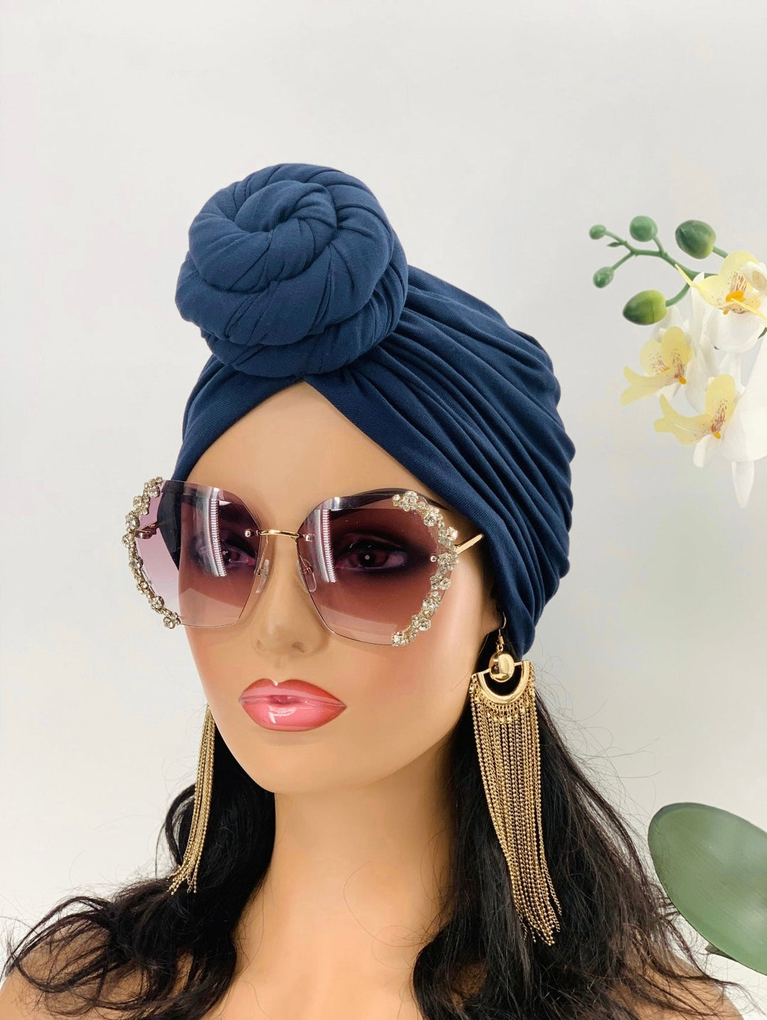 Bun Style Pre - Tied Turban - Mudvii