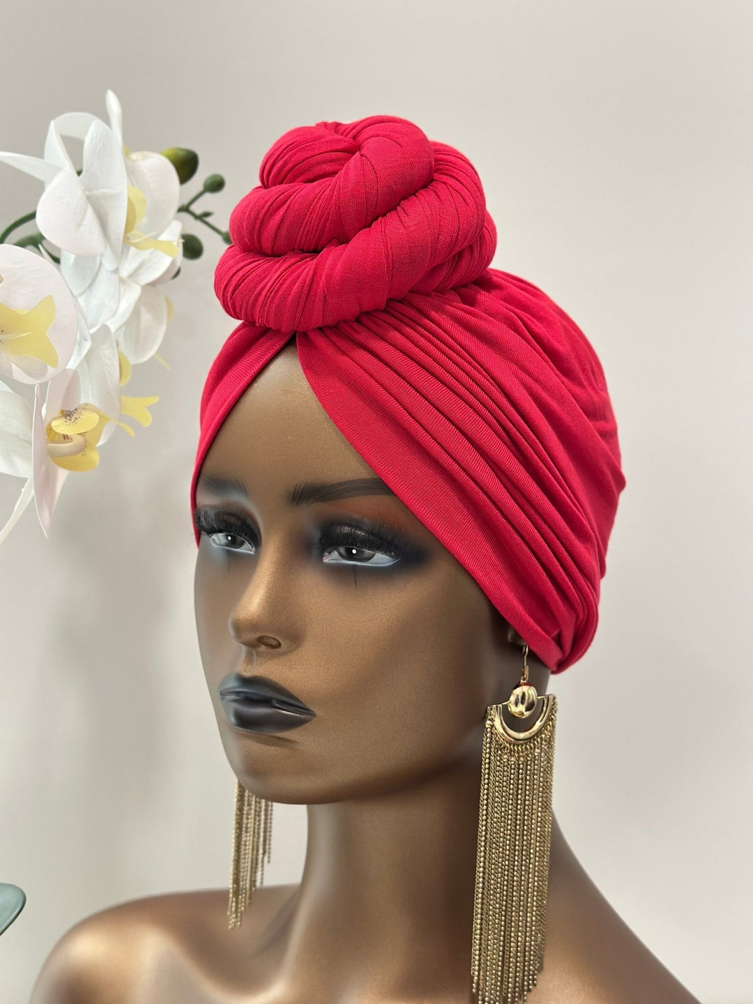 Bun Style Pre - Tied Turban - Mudvii