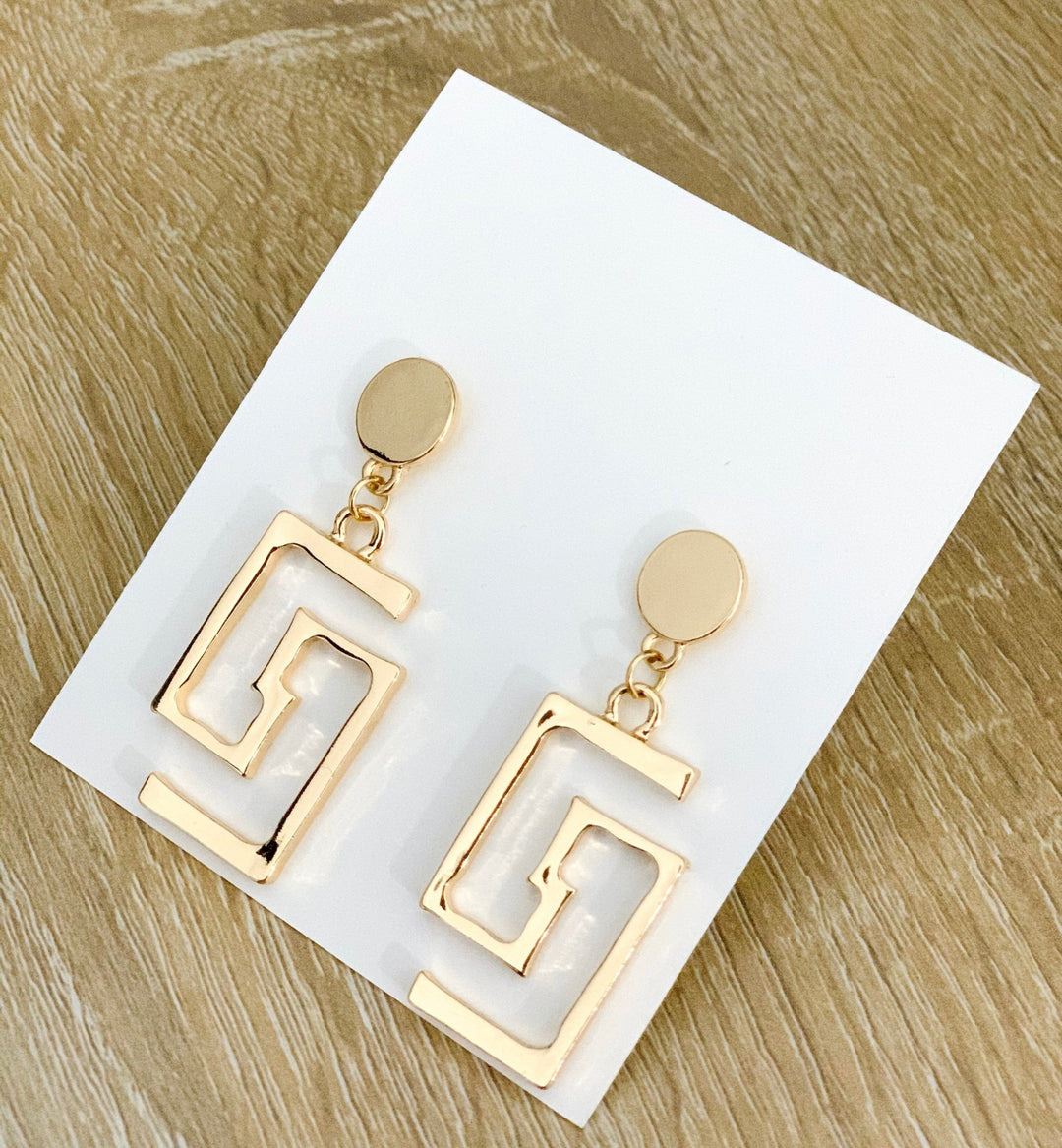 Geometric Earrings - Stylish statement earrings for women