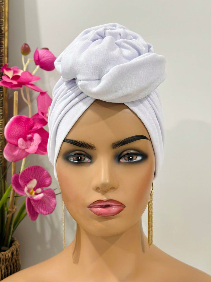 Mofe Pretied Flower - Design Turban - Mudvii