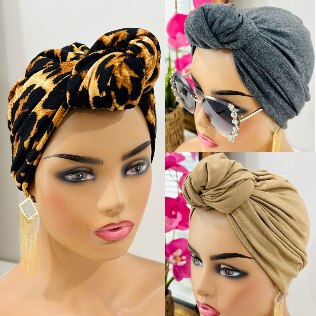 Pretied Knotted Turban - Mudvii