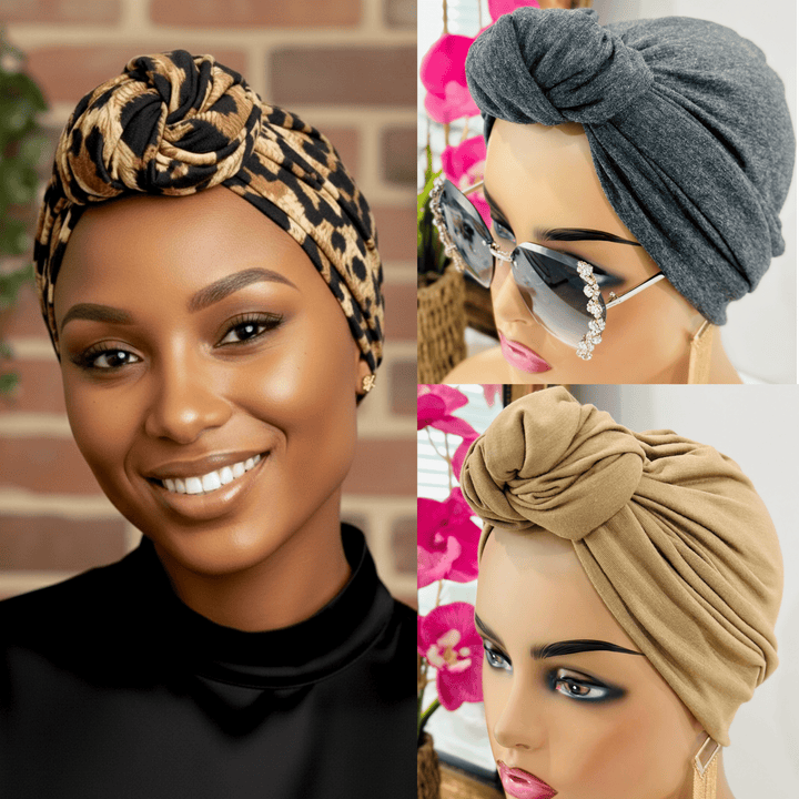 Pretied Knotted Turban - Mudvii