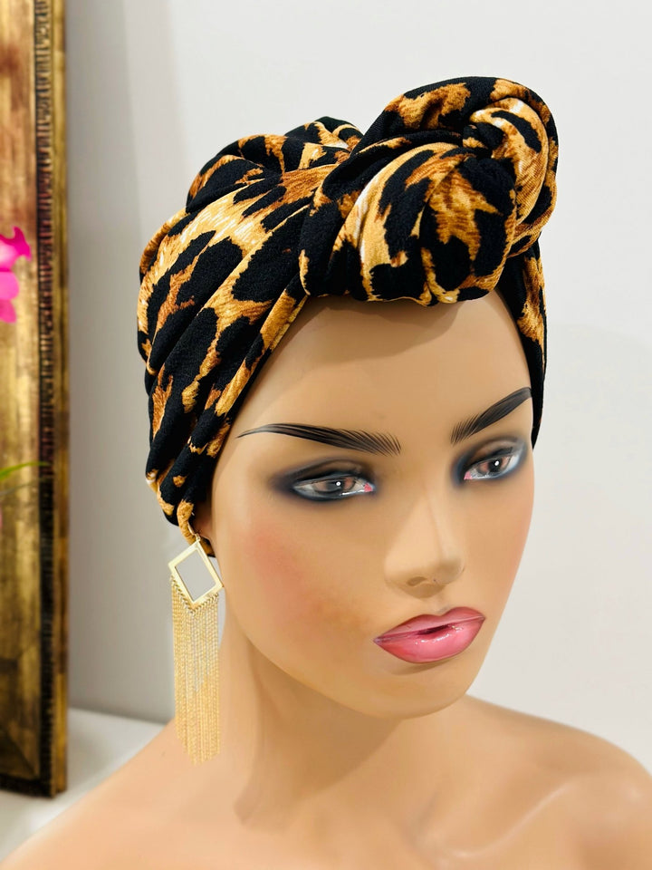 Pretied Knotted Turban - Mudvii