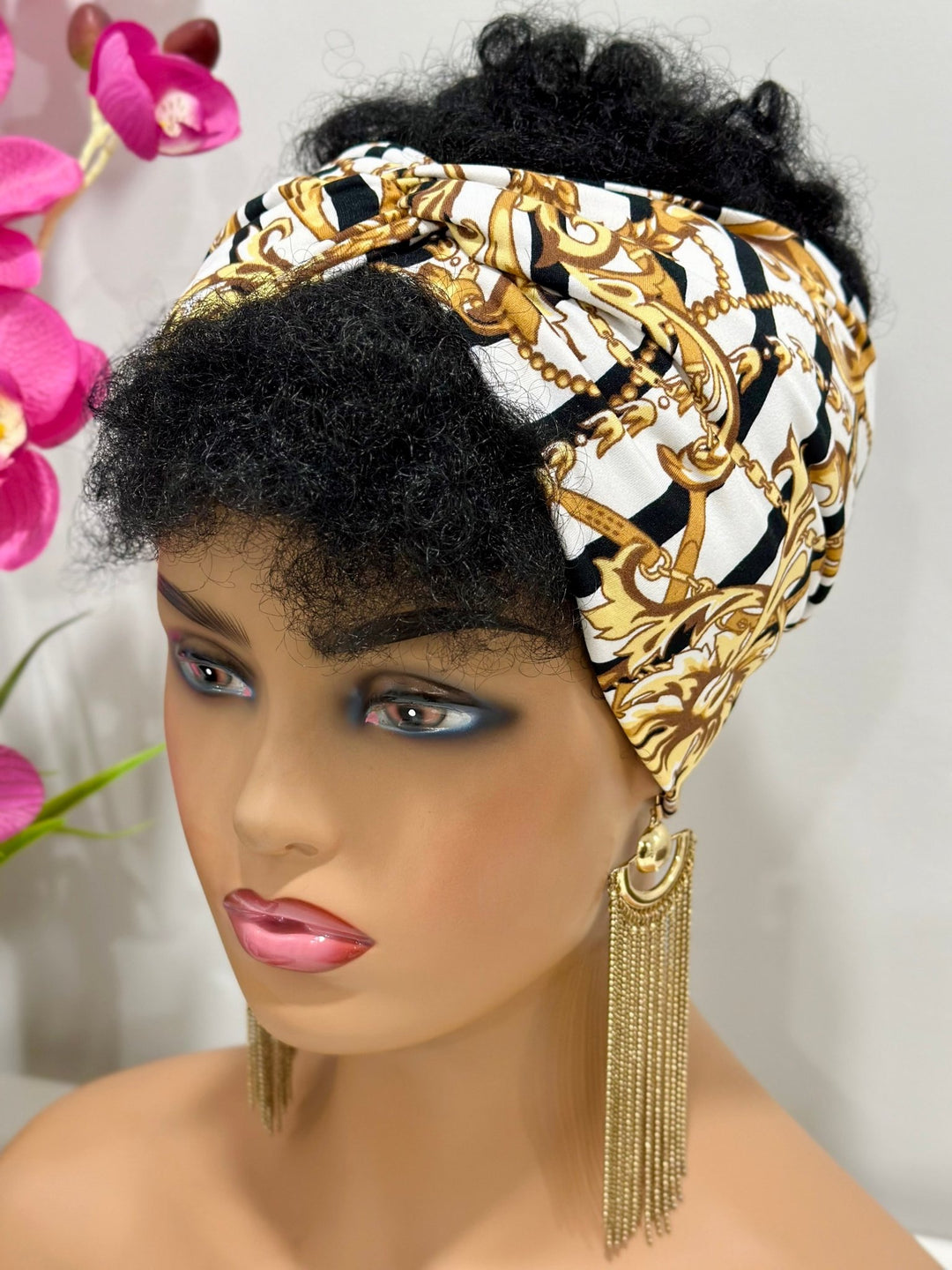 Twist Headband | Satin Lined Headbands - Mudvii