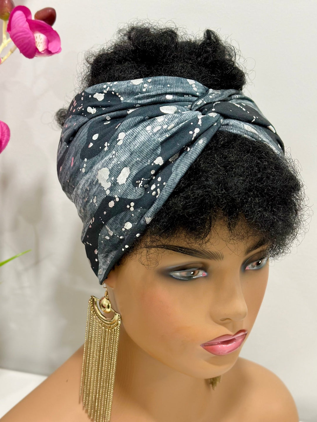 Twist Headband | Satin Lined Headbands - Mudvii