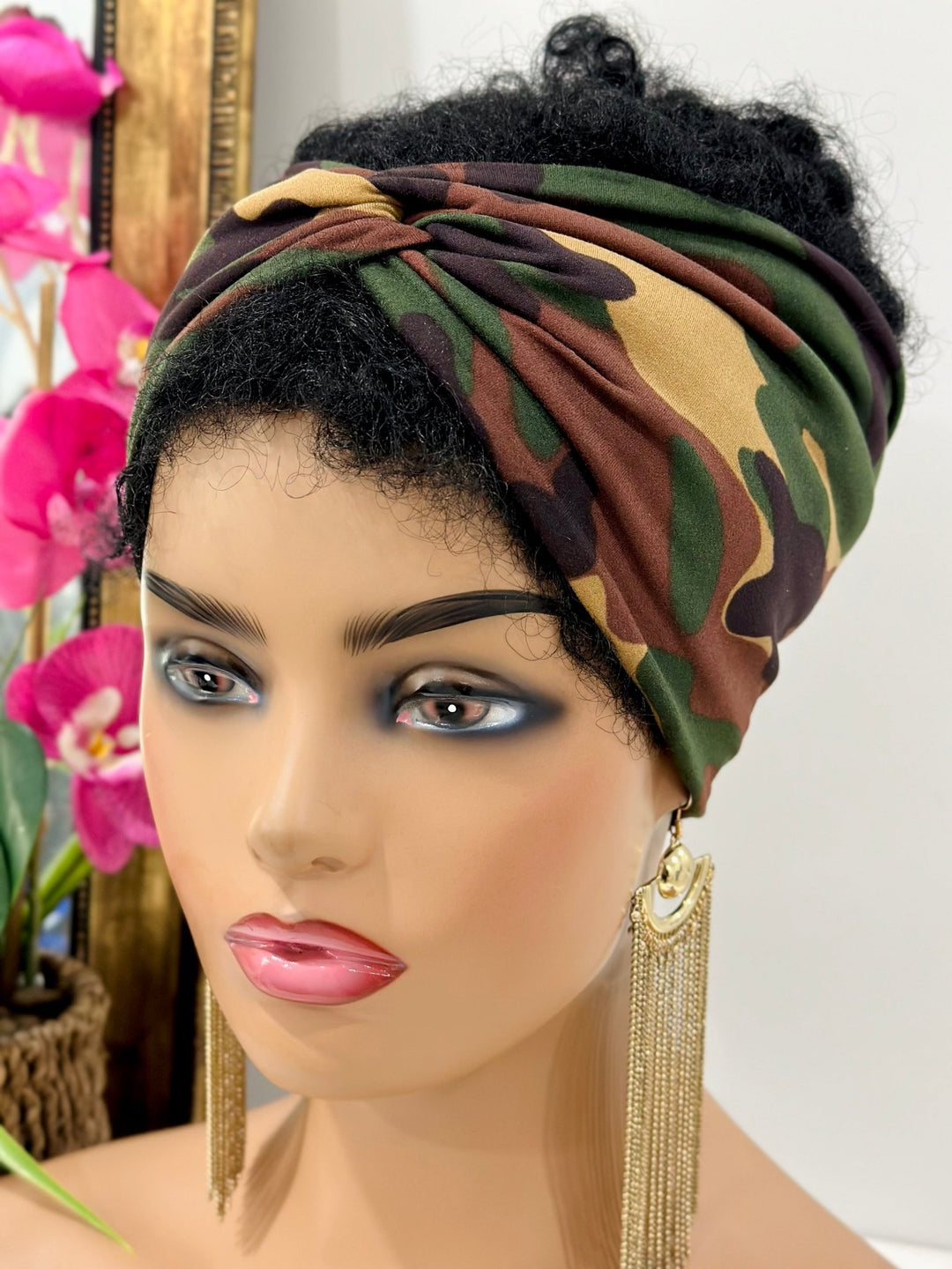 Twist Headband | Satin Lined Headbands - Mudvii