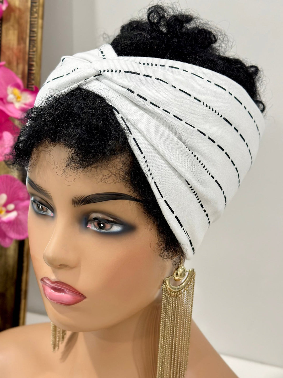 Twist Headband | Satin Lined Headbands - Mudvii