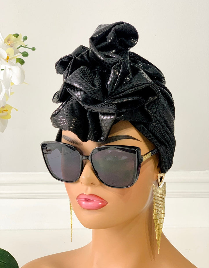 Ani Ruffle Turban - Pre-Tied Fashion for Women