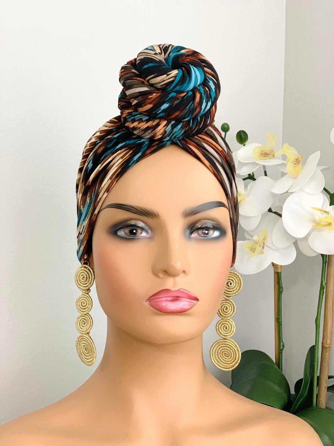 Ava Pre-tied Headwrap - Casual head wrap for women