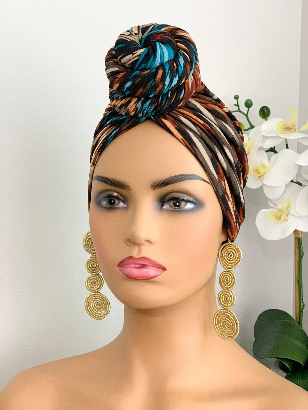 Ava Pre-tied Headwrap - Casual head wrap for women