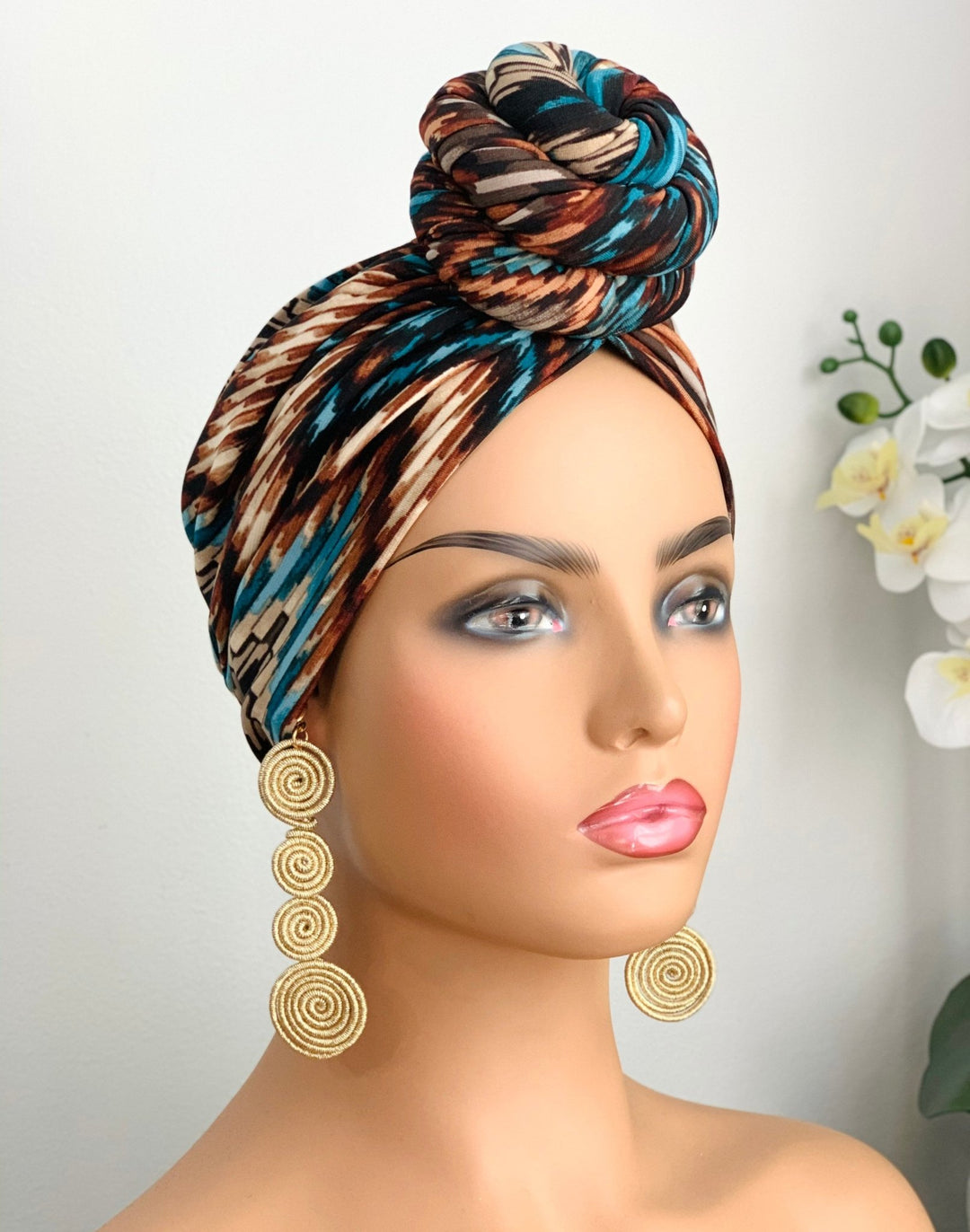 Ava Pre-tied Headwrap - Casual head wrap for women