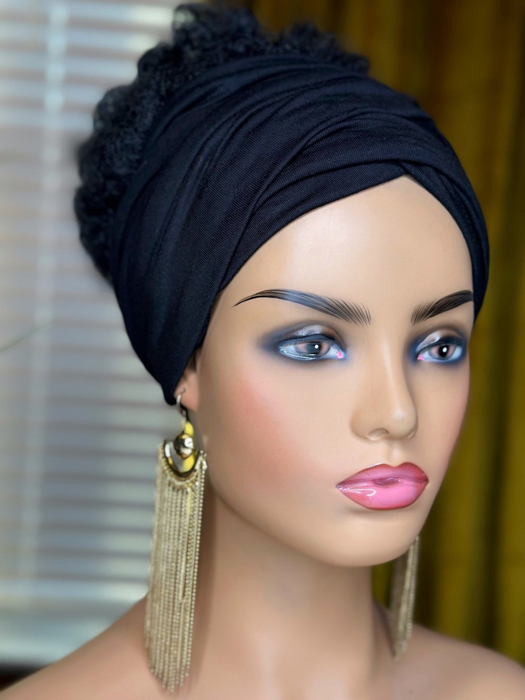 Black Turban Headband - Mudvii