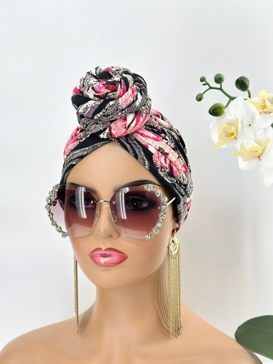 Bunmi Pre-Tied Turban - Stylish hair accessory for women