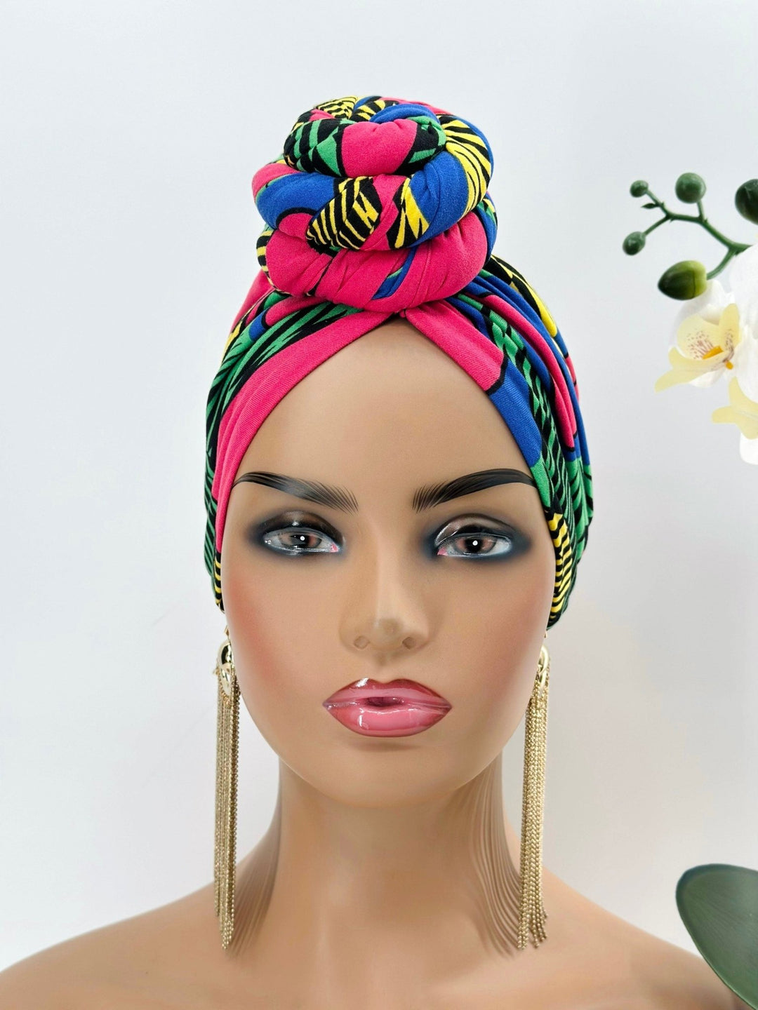 Busayo Pre-tied Turban - Stylish hair accessory for women