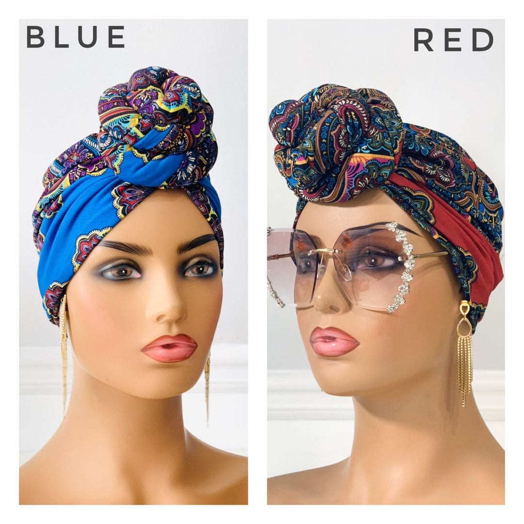 Dash Pretied Turban - Stylish chemo scarf for women