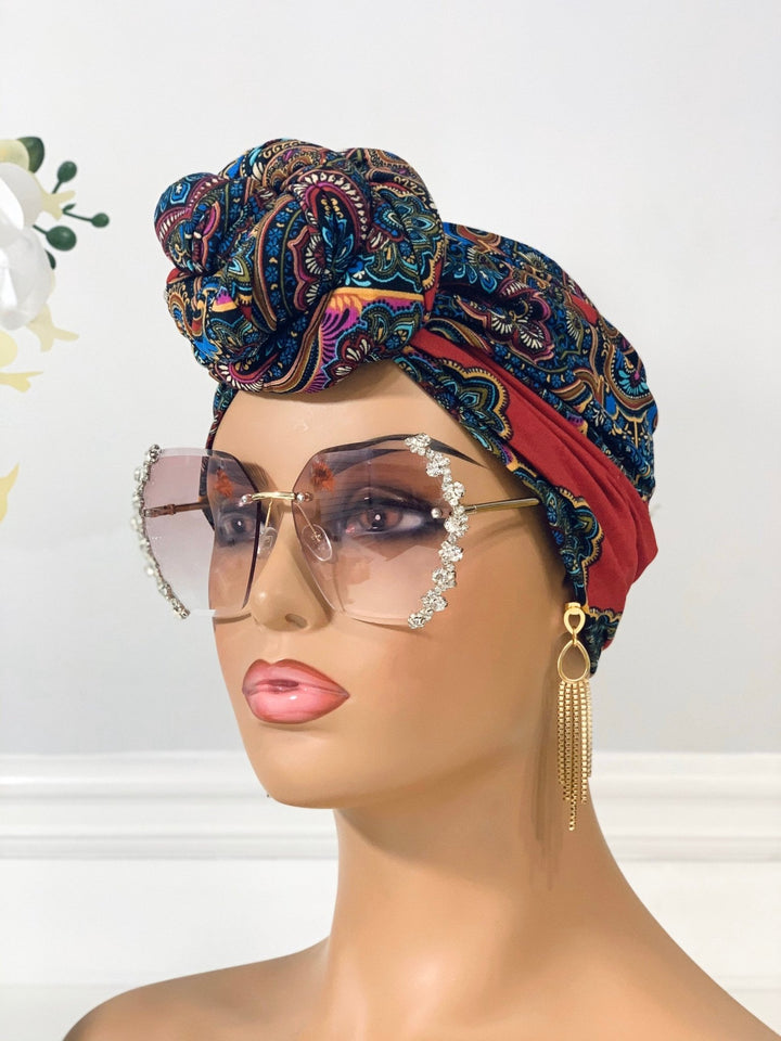 Dash Pretied Turban - Stylish chemo scarf for women