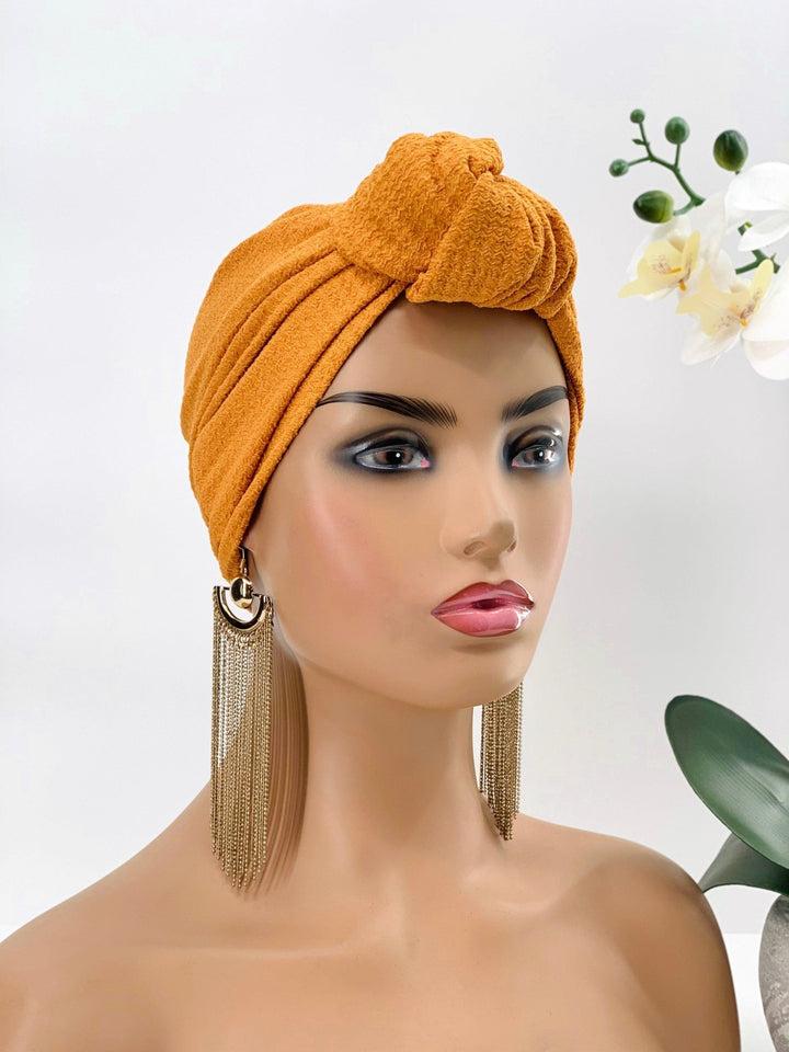 Dola Pretied Knotted Turban - Stylish African turban for women