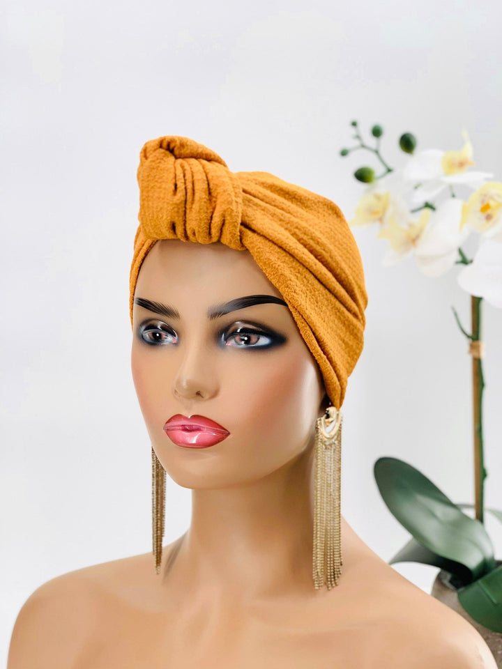 Dola Pretied Knotted Turban - Stylish African turban for women