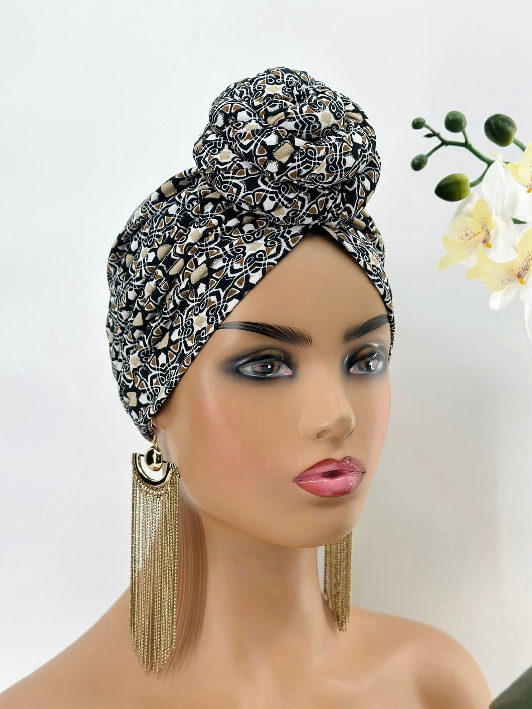 Doyin Pre-Tied Turban - Stylish women’s headwrap