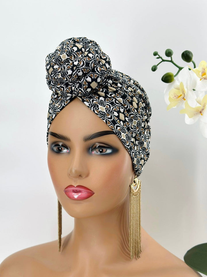 Doyin Pre-Tied Turban - Stylish women’s headwrap