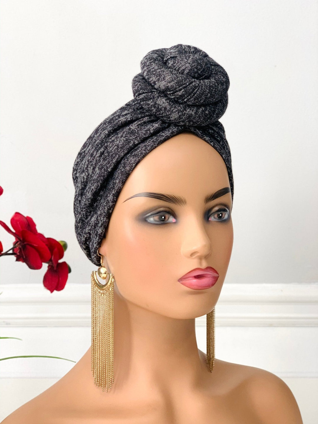 Dumi Pre-Tied Turban - Handmade turban for women