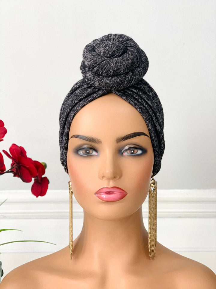 Dumi Pre-Tied Turban - Handmade turban for women