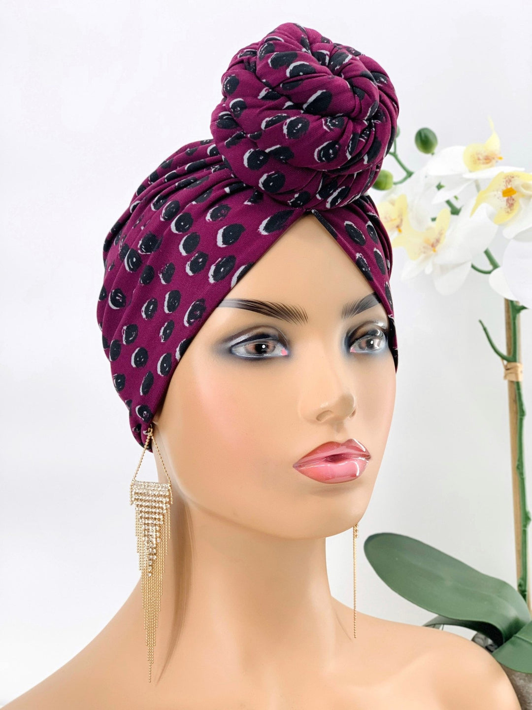 Fiayo Pre-Tied Turban - Stylish African women's headwrap