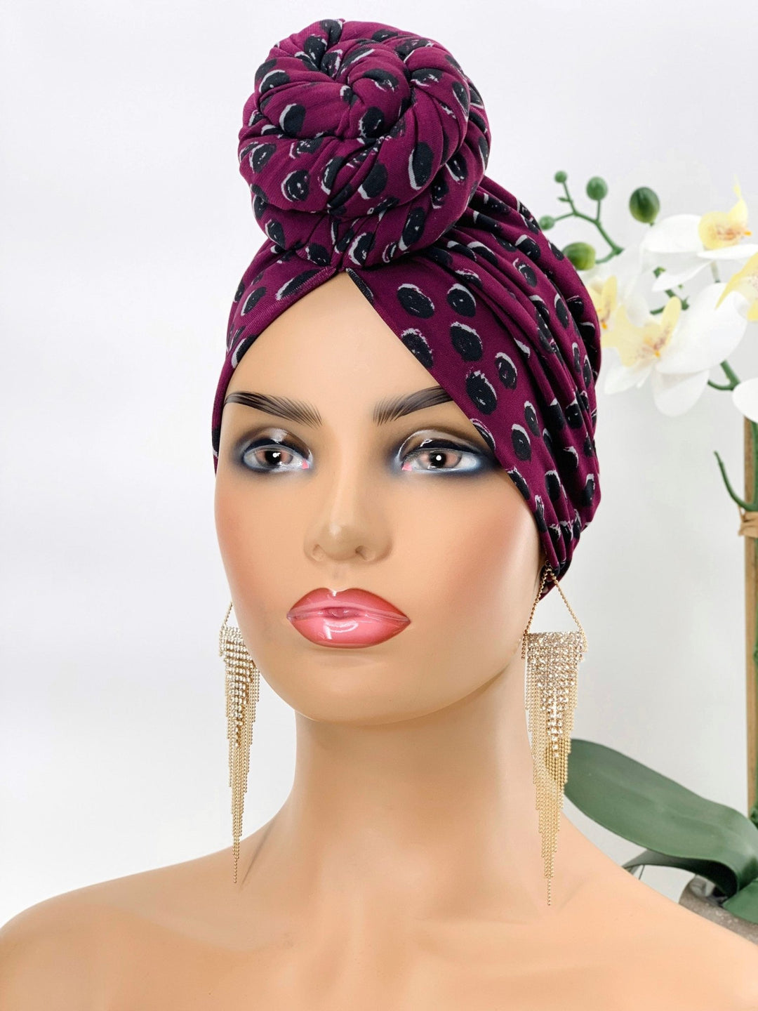 Fiayo Pre-Tied Turban - Stylish African women's headwrap