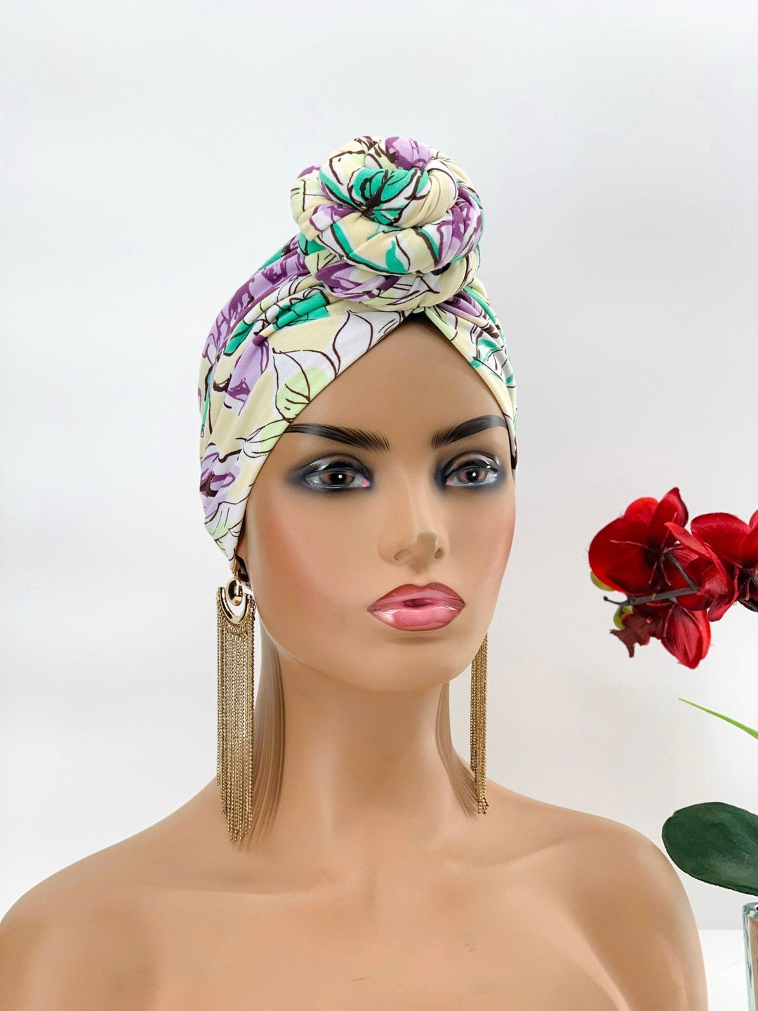 Funmi Pre-tied Turban - Mudvii