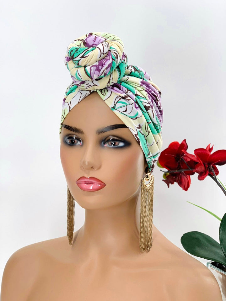 Funmi Pre-tied Turban - Mudvii