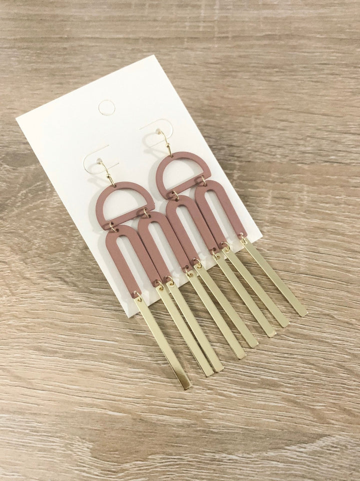 Geometric Earrings - Stylish statement earrings