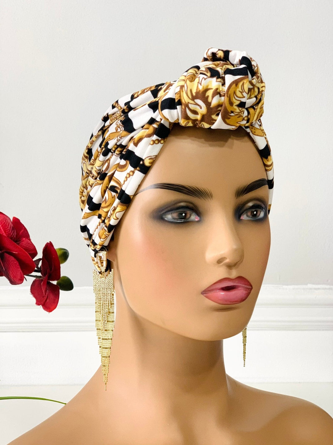 Josie Pretied Knotted Turban - Stylish women's headwear