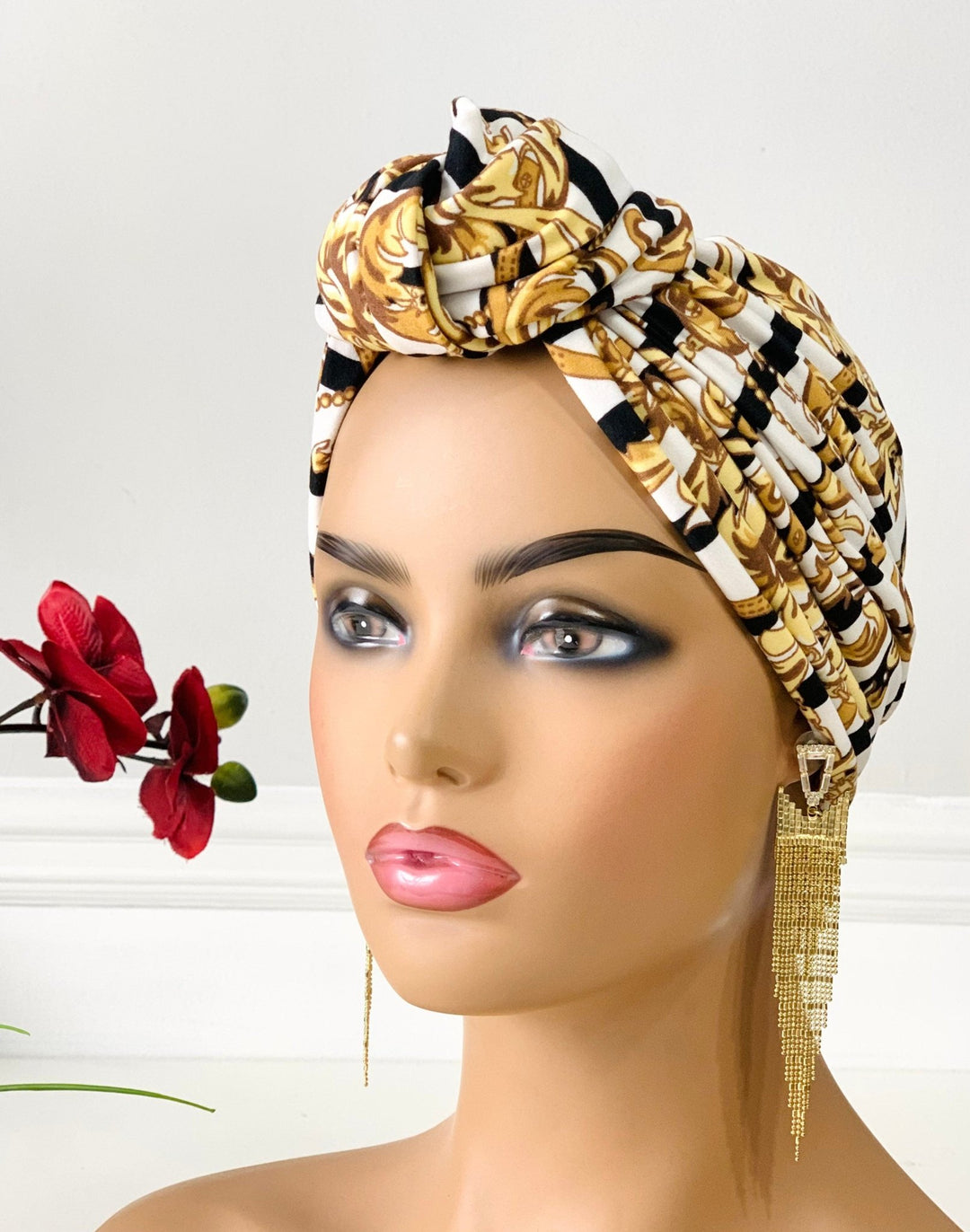 Josie Pretied Knotted Turban - Stylish women's headwear