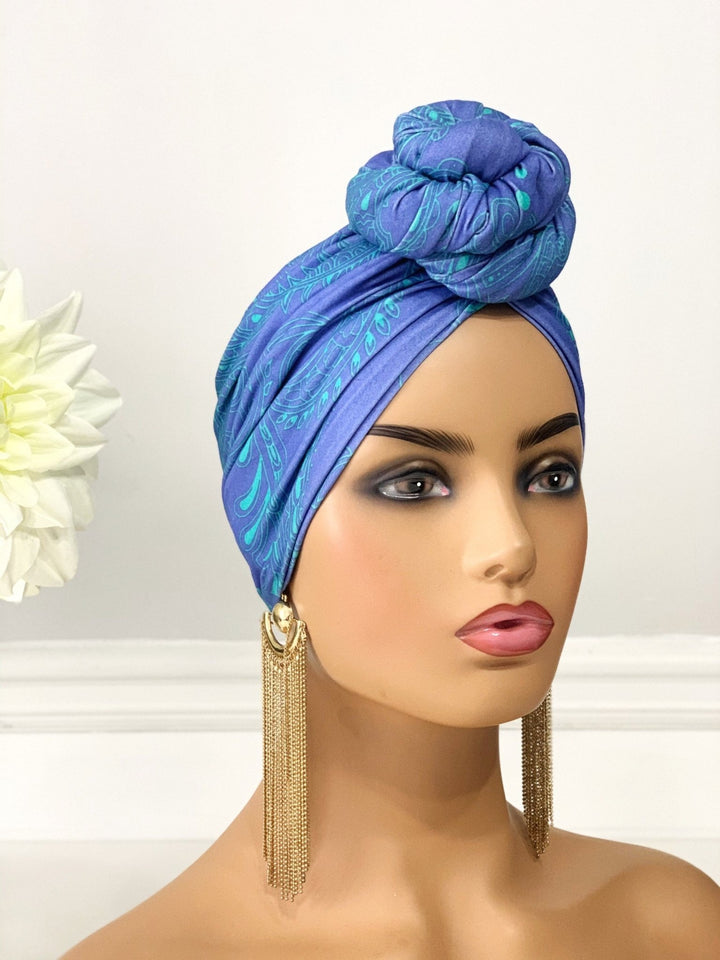 Kemi Pre-Tied Turban - Handmade women's headwrap