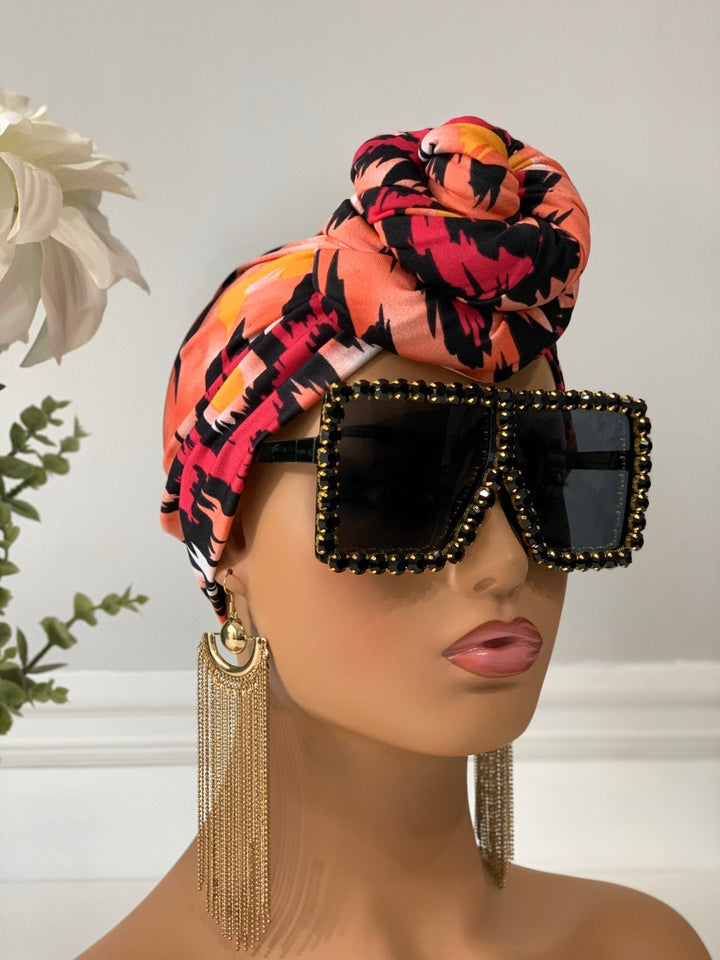 Kylie Pre-Tied Headwrap - Stylish women's head wrap