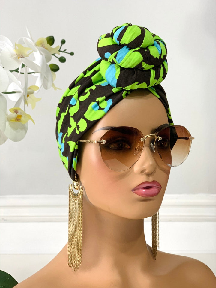 Eden Pre-Tied Turban - Handmade turban for women