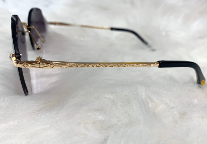 Luxury Rimless Sunglasses - Trendy women's designer shades