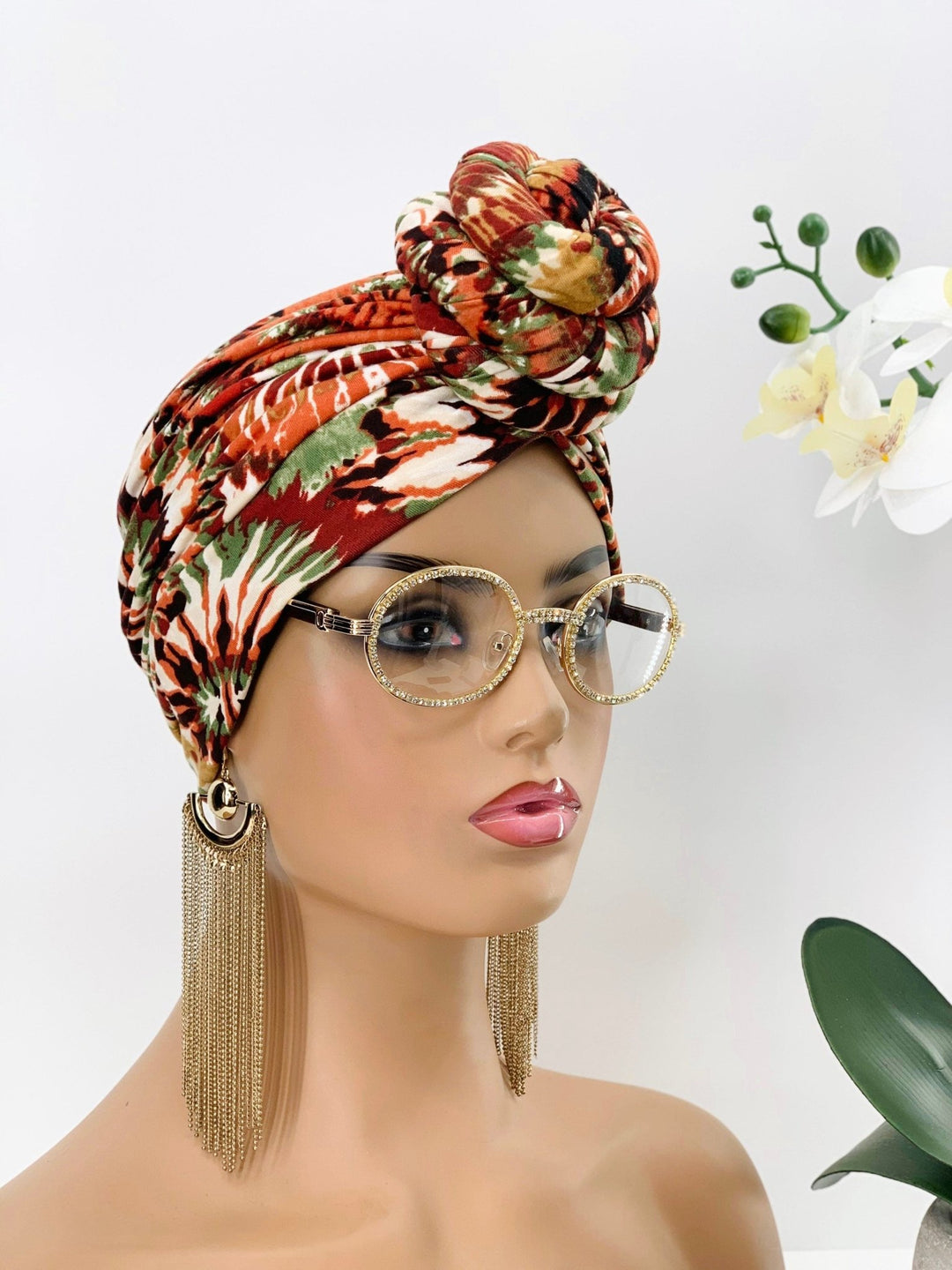 Niyi Pre-Tied Turban - Mudvii