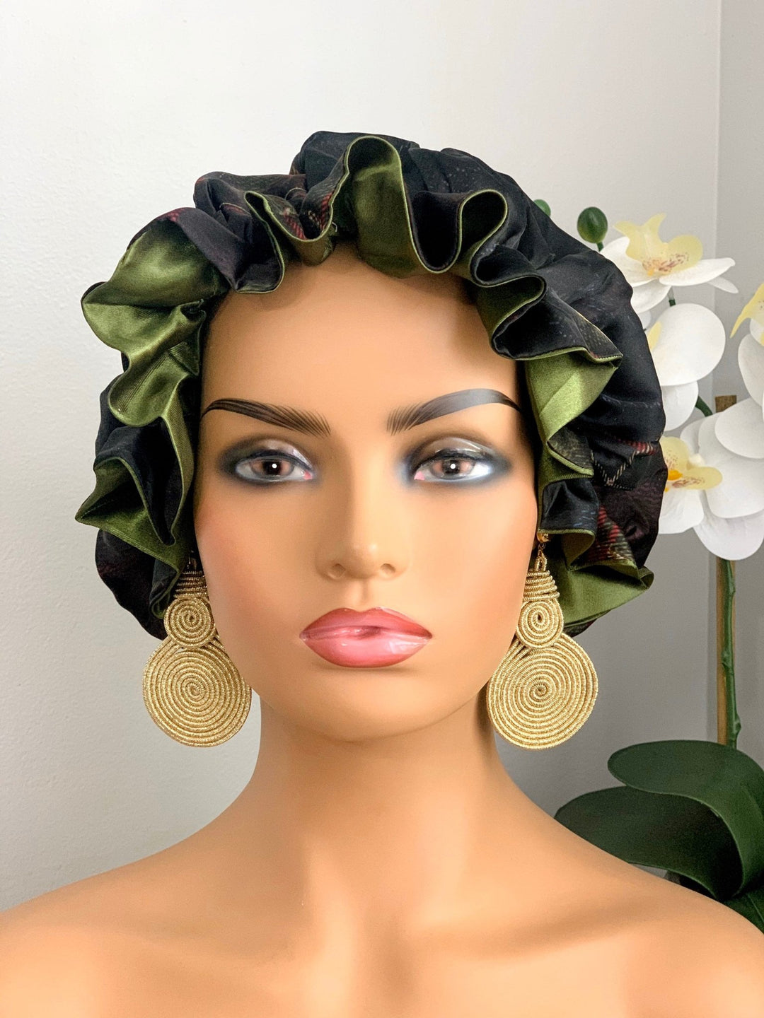 Satin Bonnet | Natural Hair Cover - Mudvii