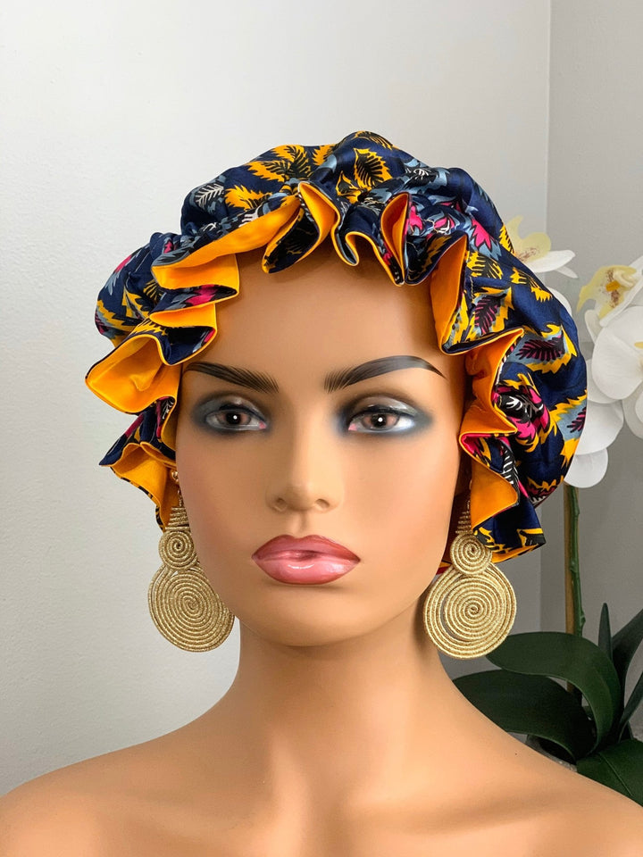 Satin Bonnet | Natural Hair Cover - Mudvii