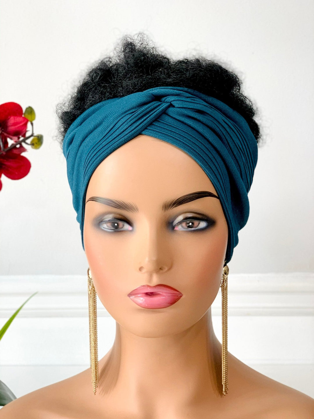 Teal Twist Headband - Mudvii