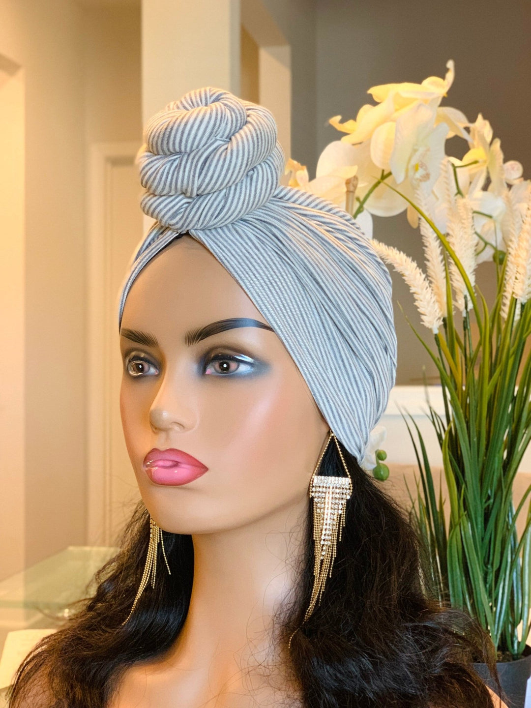 Tosan Pre-Tied Turban - Mudvii