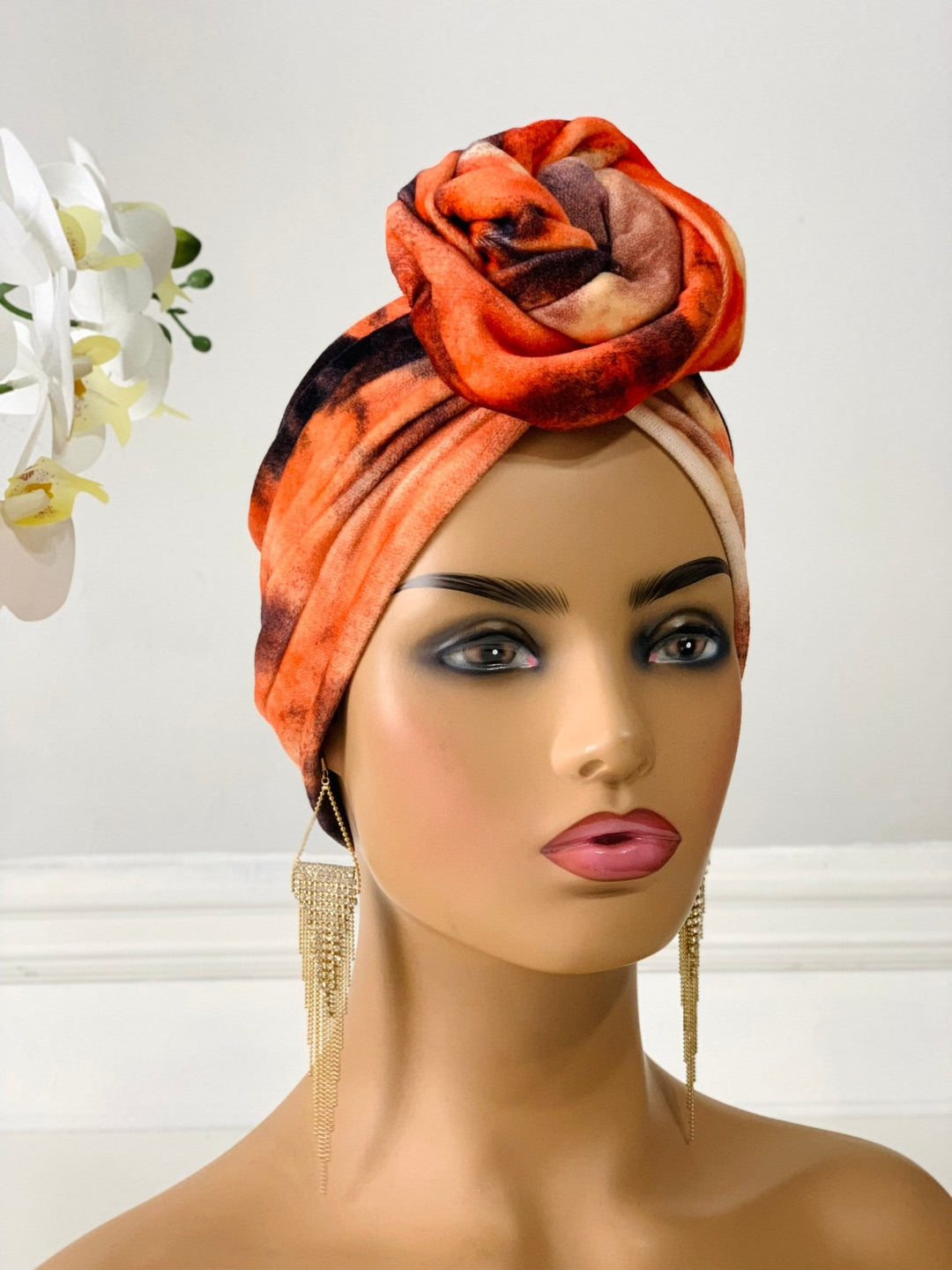 Viva Velvet Pretied Turban Hat - Mudvii