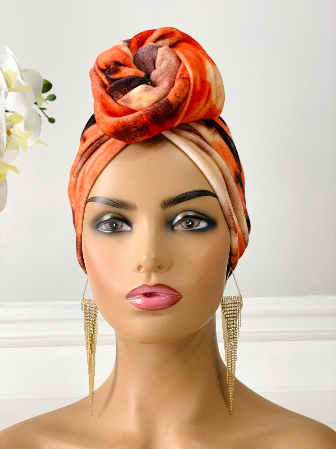 Viva Velvet Pretied Turban Hat - Mudvii